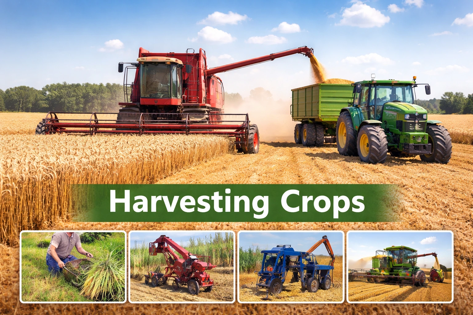 Top 7 Methods of Harvesting Crops