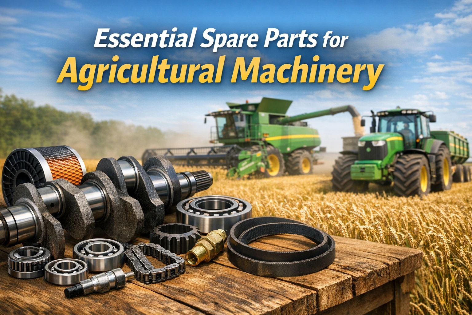 Why Quality Spare Parts Are Essential for Agricultural Machinery Performance