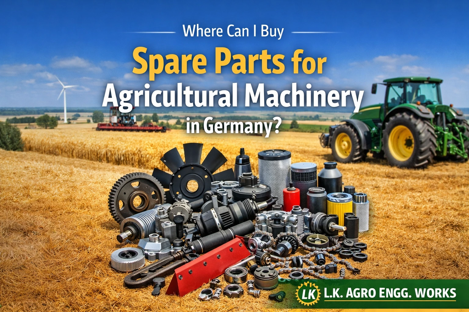 Where Can I Buy Spare Parts for Agricultural Machinery in Germany?