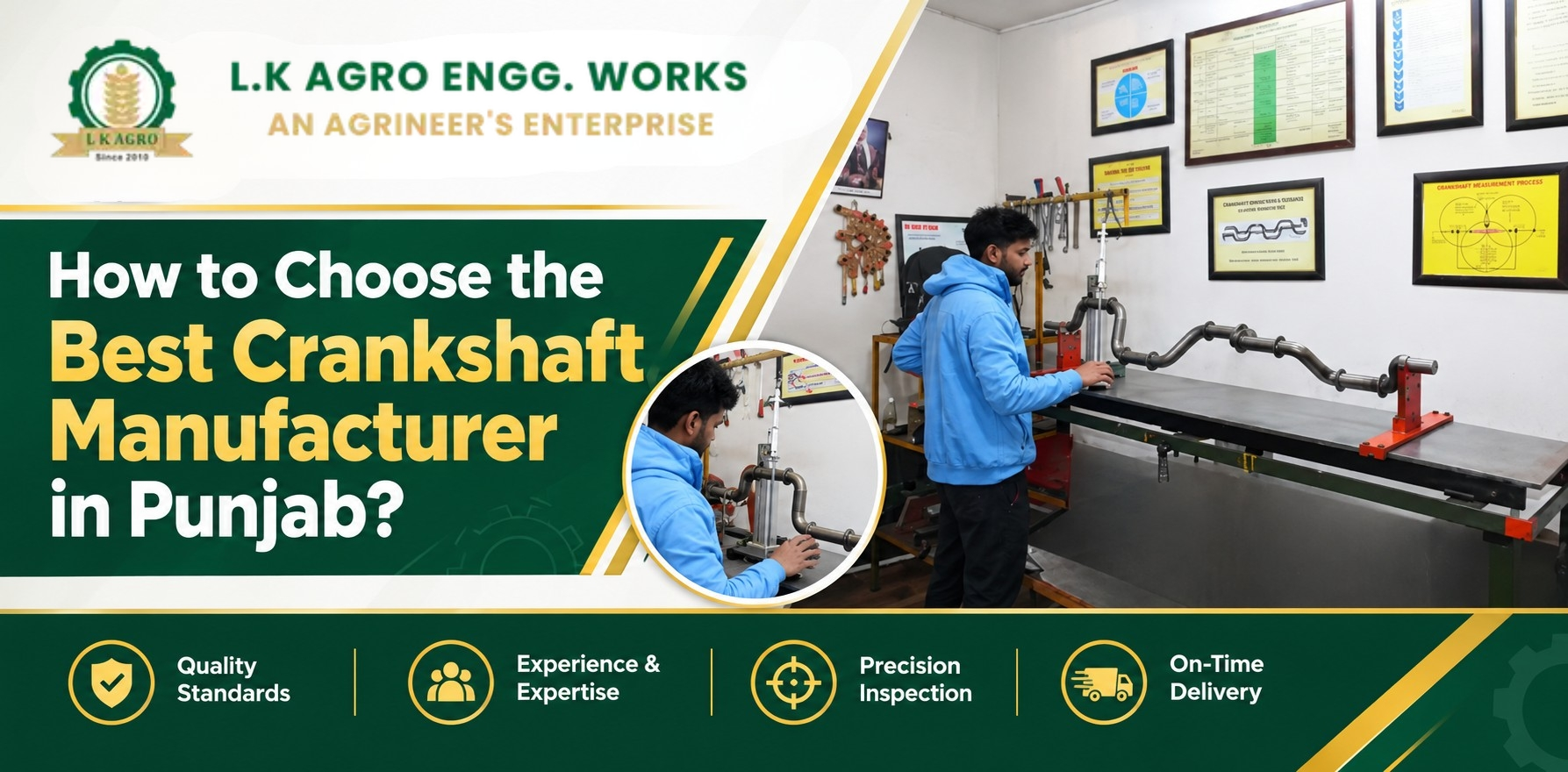 How to Choose the Best Crankshaft Manufacturer in Punjab?
